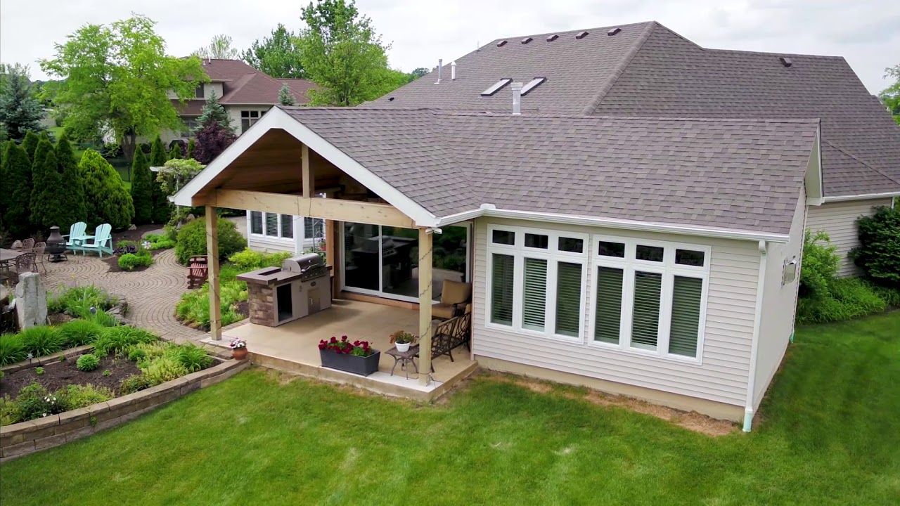 Patio Roof Fort Wayne Patio Cover YouTube