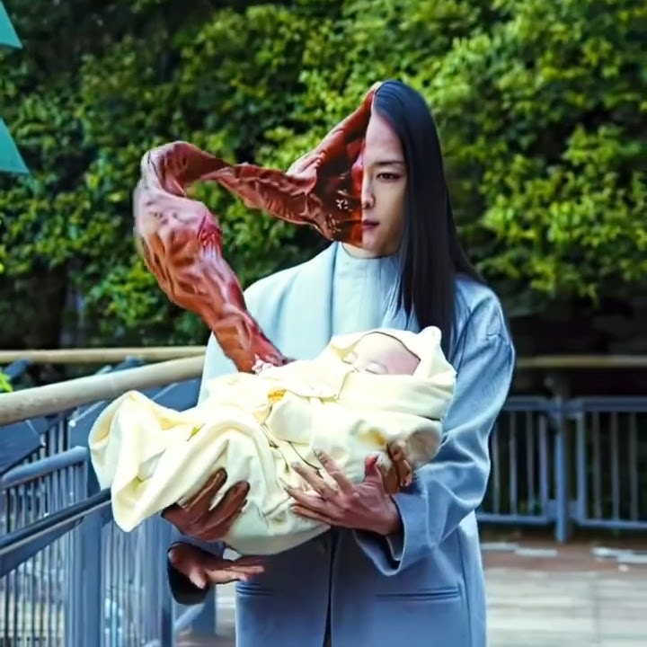 She’s a Parasyte 😭 But Still a Protective Mother 💔 | Ft. Dusk Till Dawn | Parasyte Movie #shorts