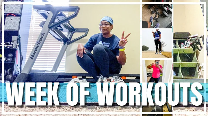 Week in my life // week of workouts vlog + running...