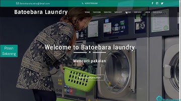 Source code Aplikasi Pemesanan Laundry Website