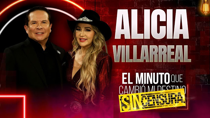 Alicia Villarreal en El minuto que cambió mi destino | Programa completo 21/06/2025