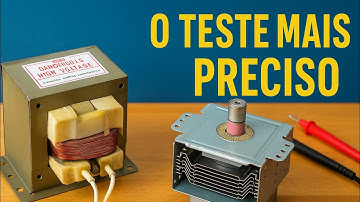 O MELHOR E MAIS PRECISO TESTE PARA TRANSFORMADOR E MAGNETRON DE MICRO-ONDAS @mundodamanutencao7545