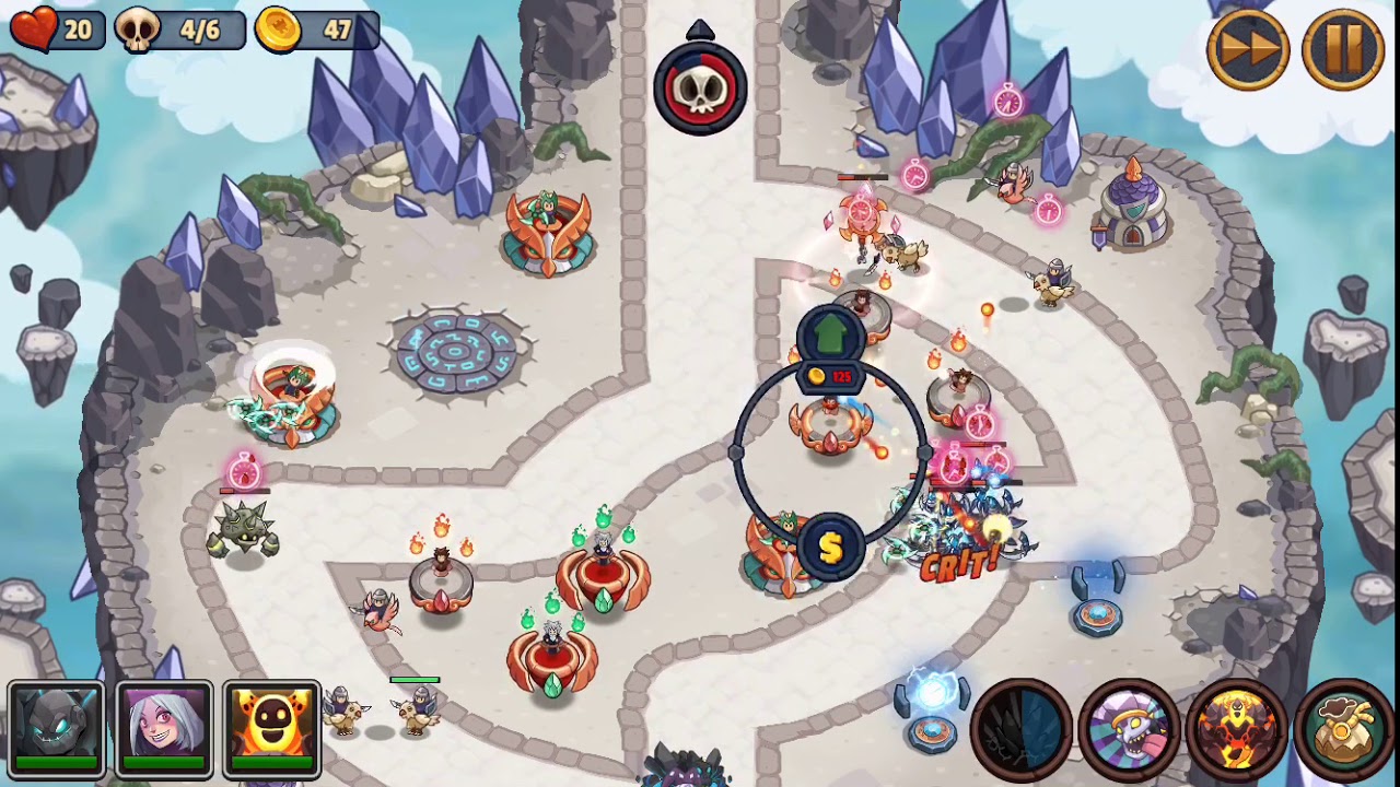 Realm Defense - World 4 - Level 100 - Face the Void (3 Stars)