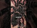 Татуировка паука в реализме #tattoos #tattoo #тату