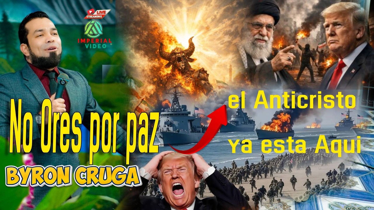 No Ores Por Paz que no lo habrá  - Predicador Byron Cruga