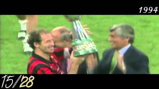 AC Milan - Silvio Berlusconi 26 years and 28 titles