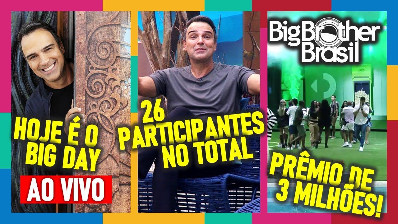 BBB 24 É HOJE O BIG DAY! Conheça os 22 participantes do Big Brother