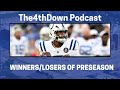 2025 NFL Preseason Winners/Losers