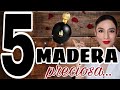 5 PERFUMES AMADERADOS❗ Lujosos y muy Femeninos..