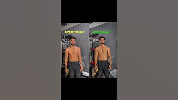 30 Days Body Transformation Challenge | Skinny to Muscle Transformation #newshorts #gymshorts