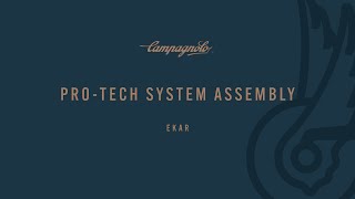 ASSEMBLY OF THE PRO TECH SYSTEM: EKAR 13S BOTTOM BRACKET CUPS AND CRANKSET