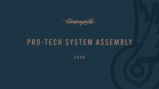 ASSEMBLY OF THE PRO TECH SYSTEM: EKAR 13S BOTTOM BRACKET CUPS AND CRANKSET