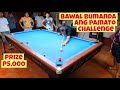 5,000 Pesos No Rail Challenge | Anim Na Bola Papasukin Na Hindi Babanda Sa Rail | Fun Pool Challenge