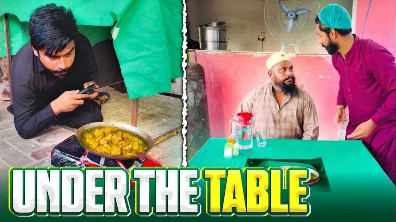 Table Ke Nichy Se Kaant Hugya 😂 /khizar omer