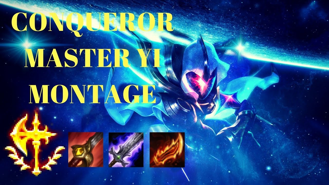 Conquering The Game With Conqueror Master Yi | Master Yi Montage - YouTube