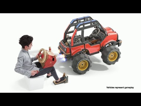 Video: Nintendo Odhaluje Více O Labo Vehicle Kit V Rozšířeném Videu