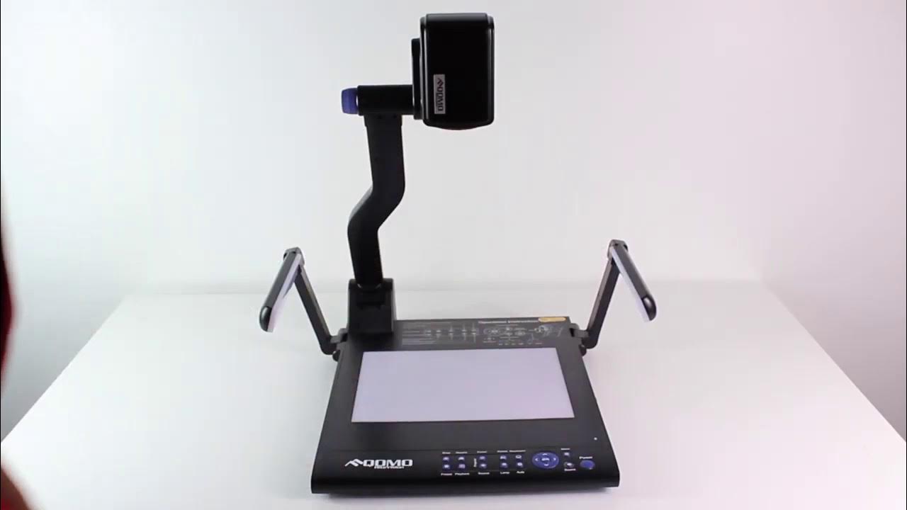 Qomo CenterCam QD3900H1 Flatbed document camera visulizer YouTube