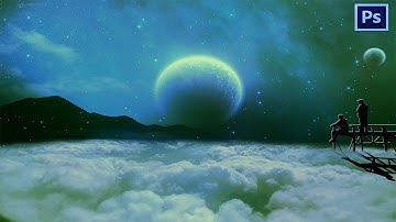 Silhouette Effect Fantasy - Photoshop Manipulation Tutorial CS6