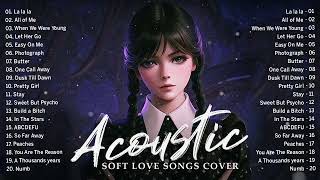 Chill English Acoustic Love Songs Playlist 2023 | Soft Acoustic Cover Of Popular Love Songs