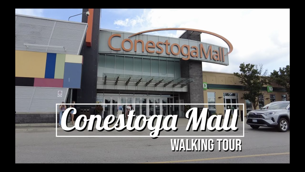 🇨🇦 CONESTOGA MALL walking tour Waterloo, Ontario, Canada. August 2022