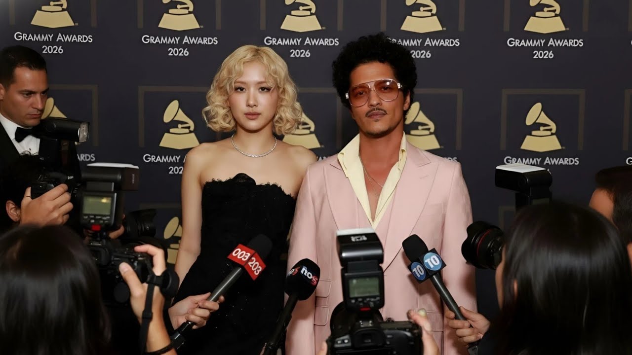 PRESS CONFERENCE AFTER GRAMMYs 2026! Rosé Returns With Bruno Mars to Deliver This Statement