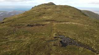 stunning 4k drone footage from Beinn Mhòr on South uist