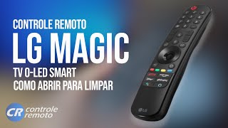 Como abrir o controle remoto LG MAGIC TV O LED sem quebrar a caixa