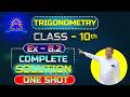 COMPLETE SOLUTION OF EX - 8.2 ( CLASS 10 ) "TRIGONOMETRY" 