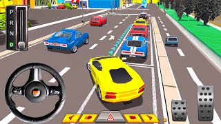 Car Parking 3D Pro | City Driving Challenge Levels 1-16 | Simulation Game screenshot 5