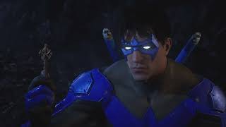 Nightwing finds a mass grave - bone pit - Gotham Knights