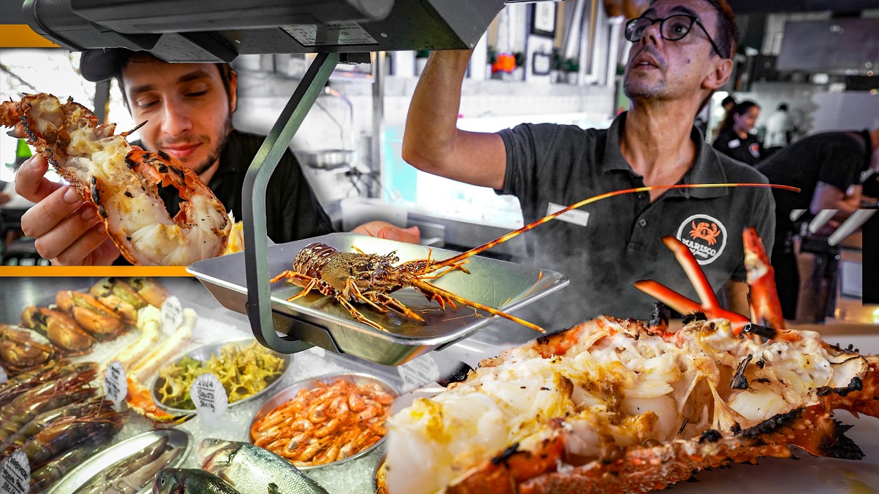 Кашкайш, Португалия 🇵🇹 | Market Food & Atlantic Flavors