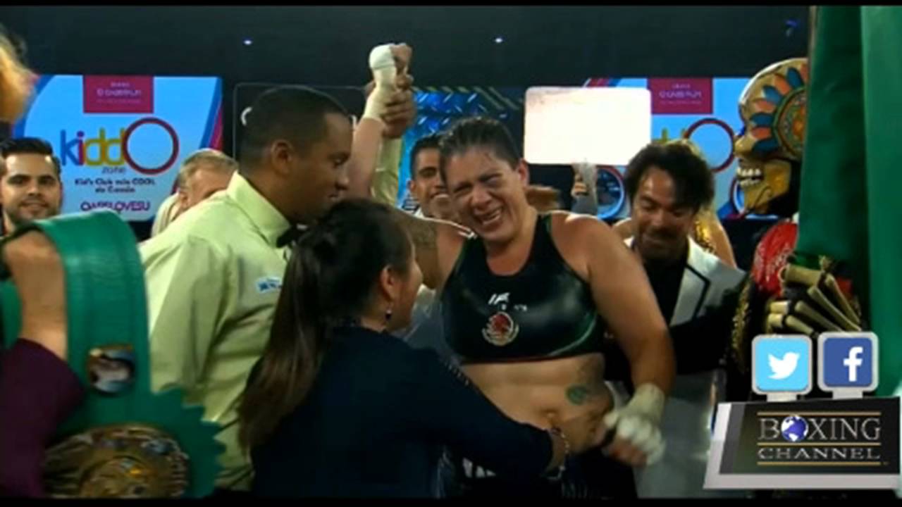 ALEJANDRA JIMENEZ " NEW WBC HEAVYWEIGHT WOMENS CHAMPION!