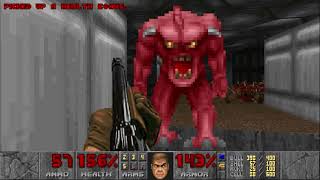 DOOM 1993 E1M4: Command Control | All Secrets | Ultraviolence.