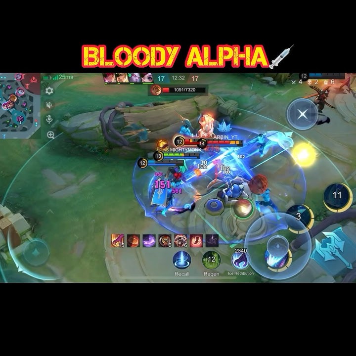 Bloody Alpha #mlbb #shorts #shortsfeed  #mlbbshorts #fyp #fypシ゚viral #fypage #fypp #ml #youtubeshort