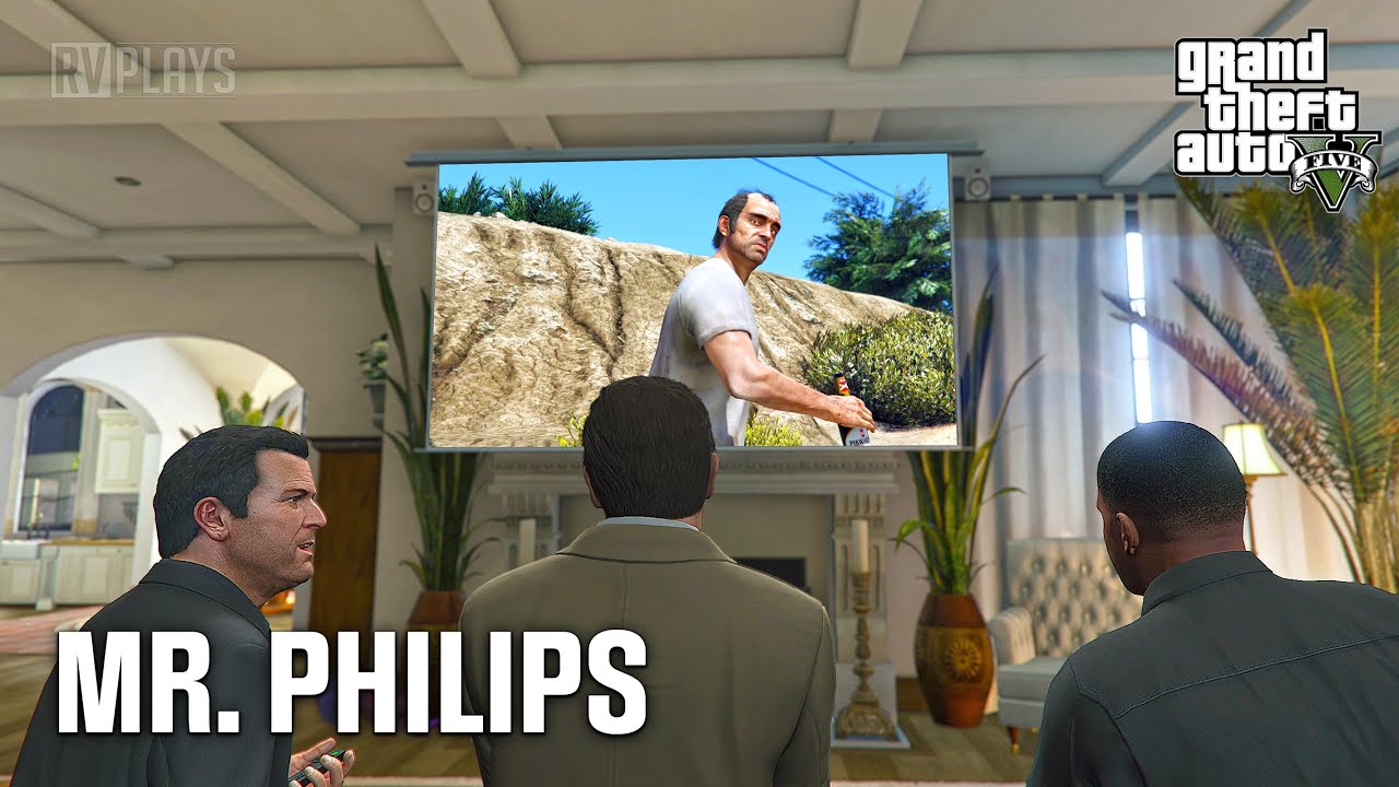 Grand Theft Auto V : Mr. Philips (PS5 Gameplay) - YouTube