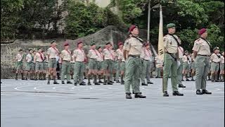 港島第十二旅 港島地域步操比賽2024 檢閱會操 (12thHKG HKIR Footdrill Competition 2024, Presentation Parade)
