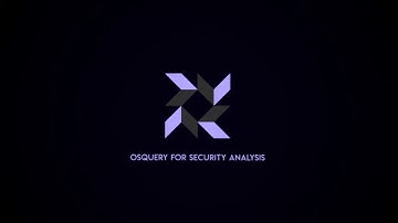 Osquery for Security Analysis Course Trailer