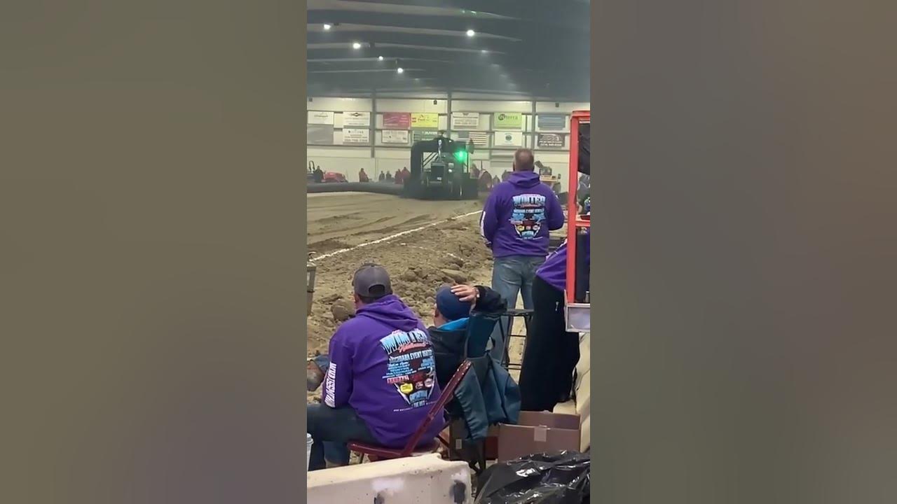 Ford Tractor Pull Explosion at the Midwest Winter Nationals in