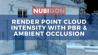 Point Cloud Intensity with PBR & Ambient Occlusion