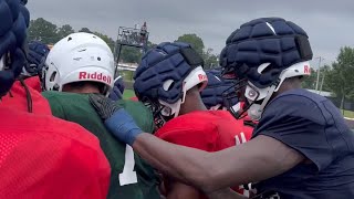 BRAWL AT JSU FALL CAMP - This is how it was handled! GOOD ON GOOD, GOAL LINE, Loser Runs!