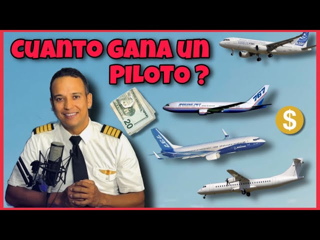 Cuanto gana un PILOTO COMERCIAL? - YouTube