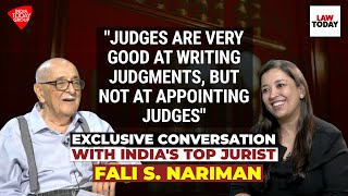 “Collegium system of appointing judges should be disbanded” says Fali S. Nariman | EXCLUSIVE