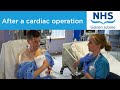 What to expect from physiotherapy immediately after a cardiac operation