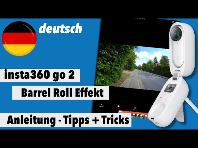 1 MINUTE Barrel Roll Tutorial insta 360 app 