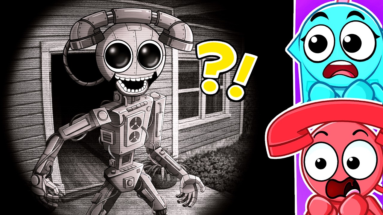MY SPRUNKI ROBOT ESCAPED…