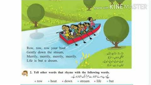 4 standard unite 2 Row your boat