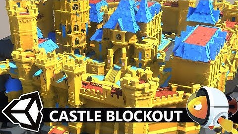 [Unity3D] BLOCKOUT - Medieval Castle - Finished
