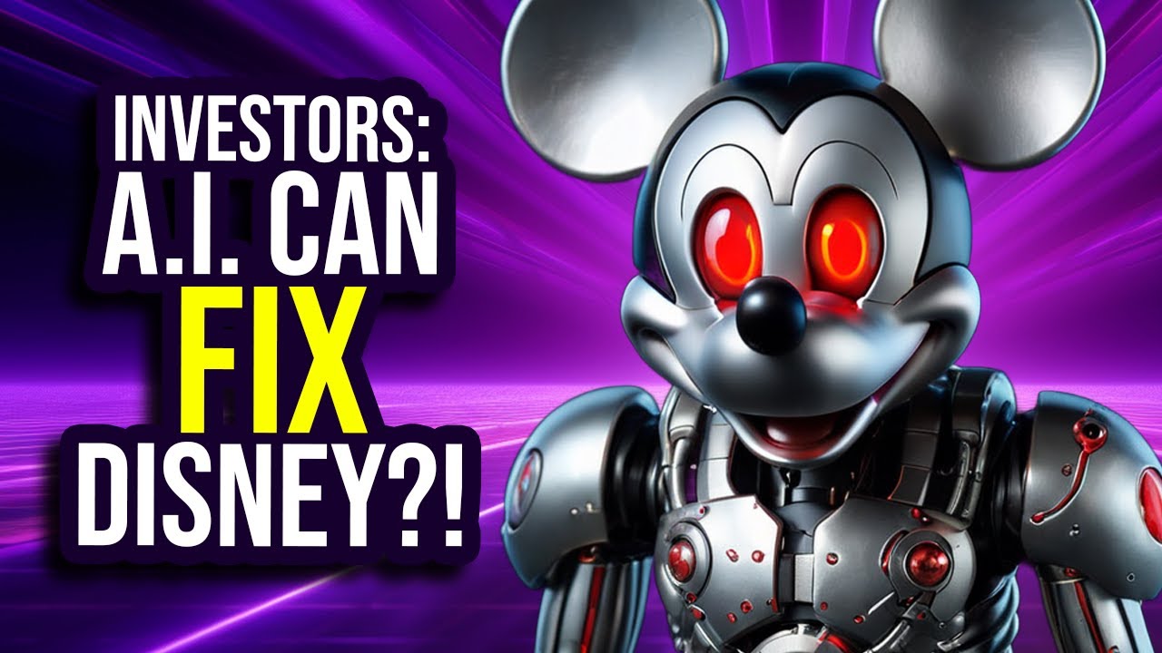 Disney Can Be FIXED with A.I. Says Investors.