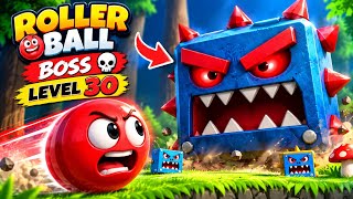 ROLLER BALL : Adventure World - Last Level #𝟥𝟢 (Boss) 💀⚔️ screenshot 4