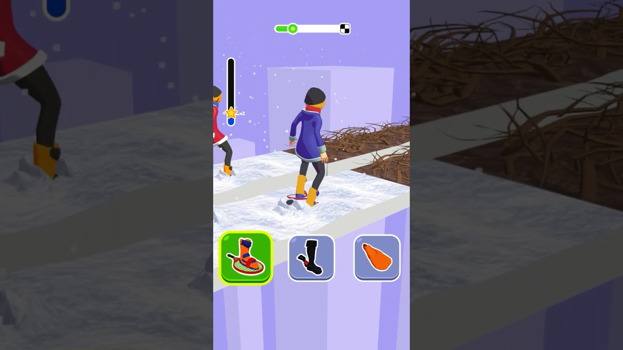 shoe race running game /Android game play /level 32-33